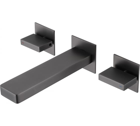 Изображение товара Смеситель ABBER Daheim для раковины скрытого монтажа, никель AF82122NG