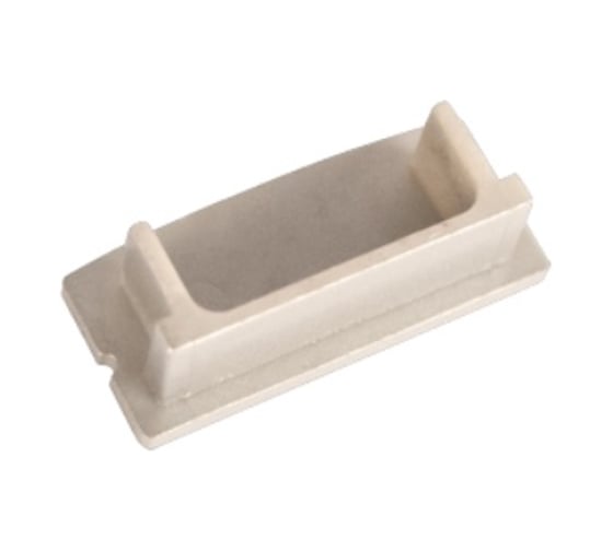 Изображение товара Торцевая крышка для накладного профиля VARTON глухая пластик 24x11 мм V4-R0-70.0001.KIT-0221