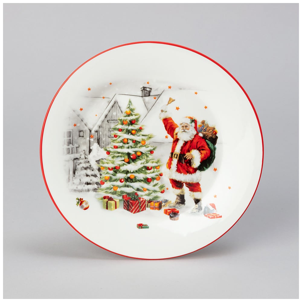 Изображение товара Тарелка закусочная Agness С НОВЫМ ГОДОМ 20.3x2 см 358-2282