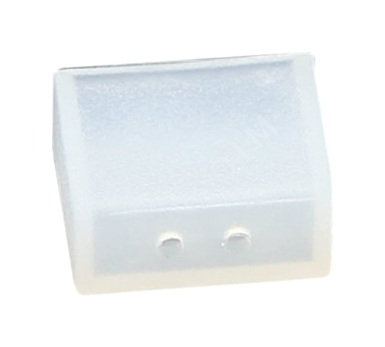 Изображение товара Силиконовая торцевая крышка VARTON для LED ленты 8 мм с двумя отверстиями для вывода проводов V4-R0-70.0007.KIT-0082