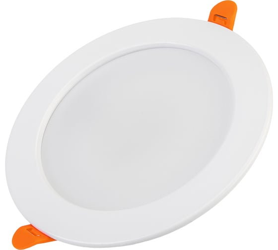 Изображение товара Светодиодная встраиваемая панель Lamper 24Вт, 230В, 6500К, 1920Лм, 220мм, белая, IP20 606-1013