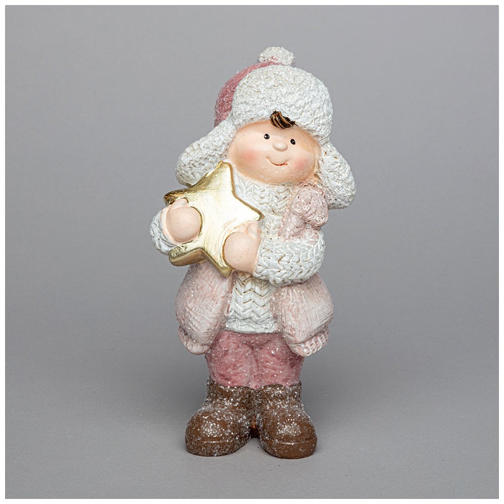 Изображение товара Фигурка Lefard МАЛЬЧИК со звездой 8x6,5x15,5 см декоративный сувенир