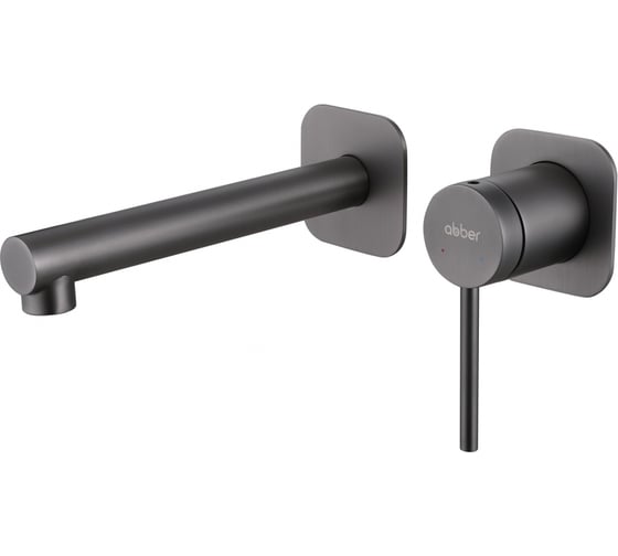 Изображение товара Смеситель ABBER Emotion для раковины скрытого монтажа, никель AF8812NG