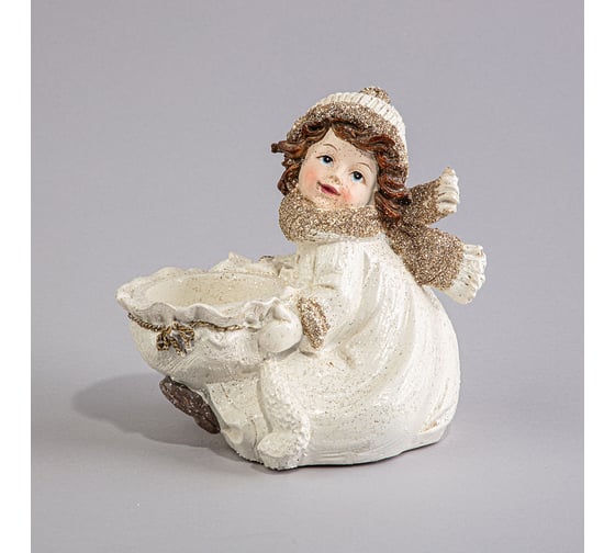 Изображение товара Подсвечник Lefard АНГЕЛ 12,8x10,3x12 см 121-134