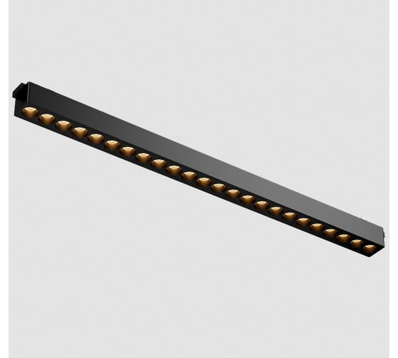 Изображение товара Светодиодный светильник трековый линейный VARTON Comfort L445 для магнитной системы Galakti 445x26x24 мм 24 Вт 4000 K 24 CRI>90 черный V1-R0-90161-91L10-2002440