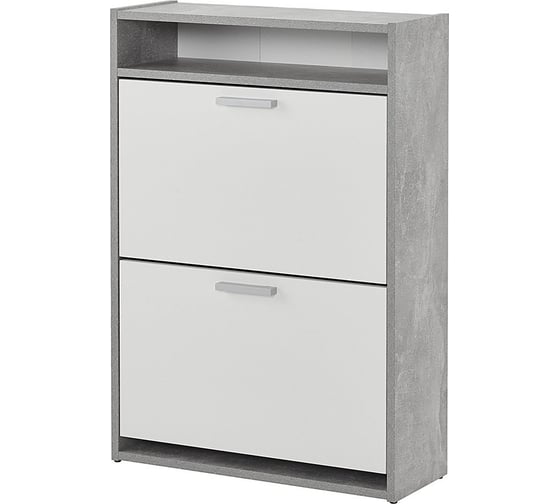 Изображение товара Обувница Венталл Арт К-2 бетон/белый Ven_00679