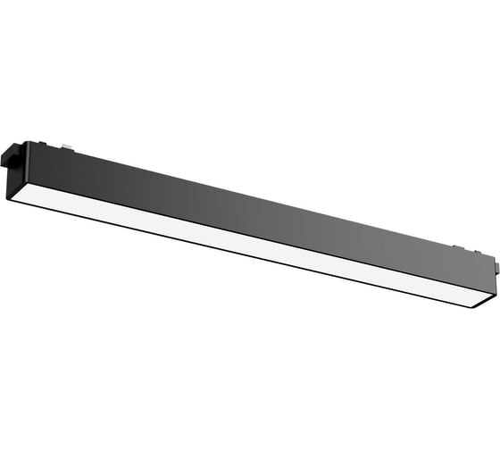 Изображение товара Светодиодный светильник трековый линейный VARTON Opal L315 для магнитной системы Galakti 315x26x24 мм 10 Вт 4000 K CRI>90 черный V1-R1-97000-91L57-2001040