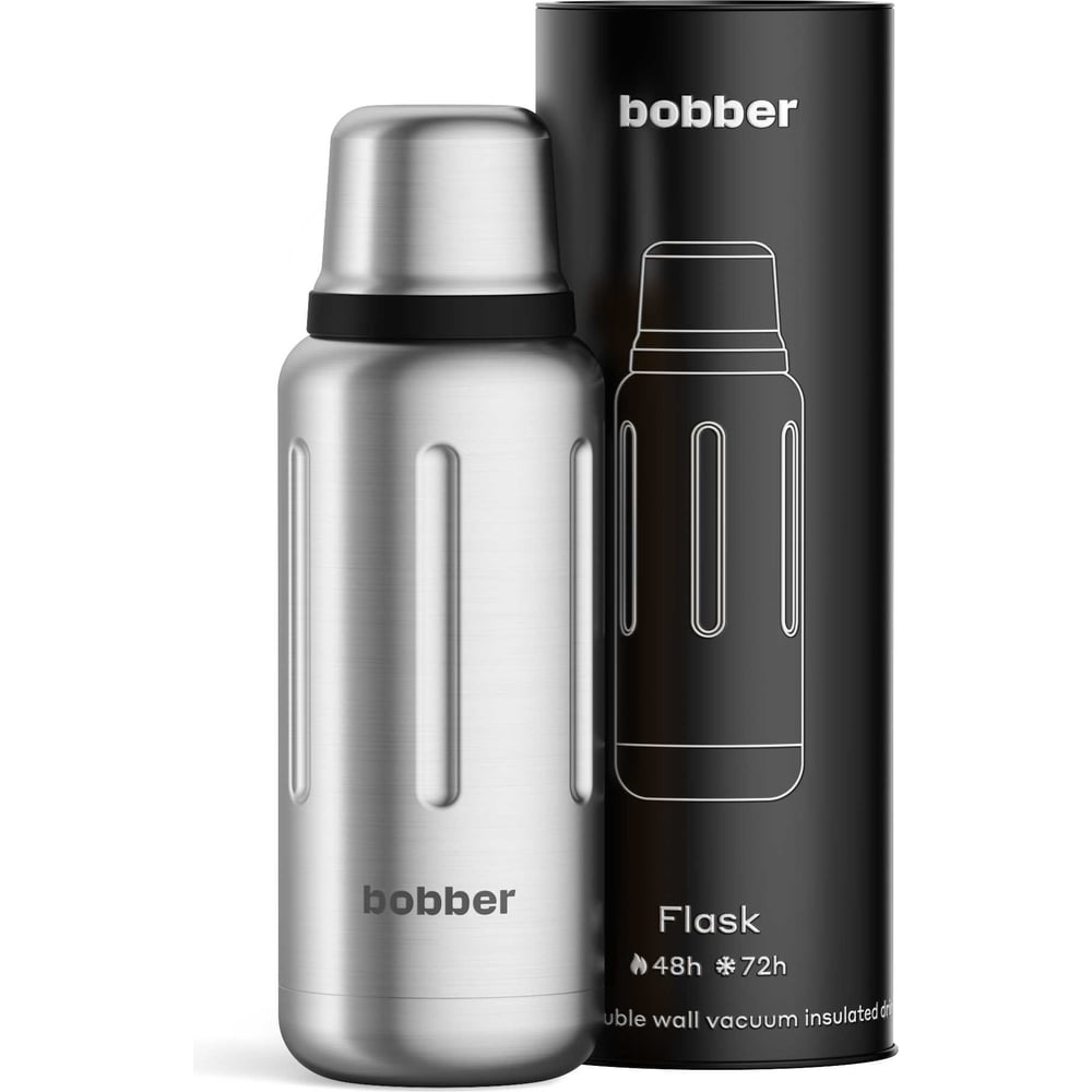 Изображение товара Термос для напитков BOBBER Flask 1000 мл вакуумная изоляция нержавеющая сталь
