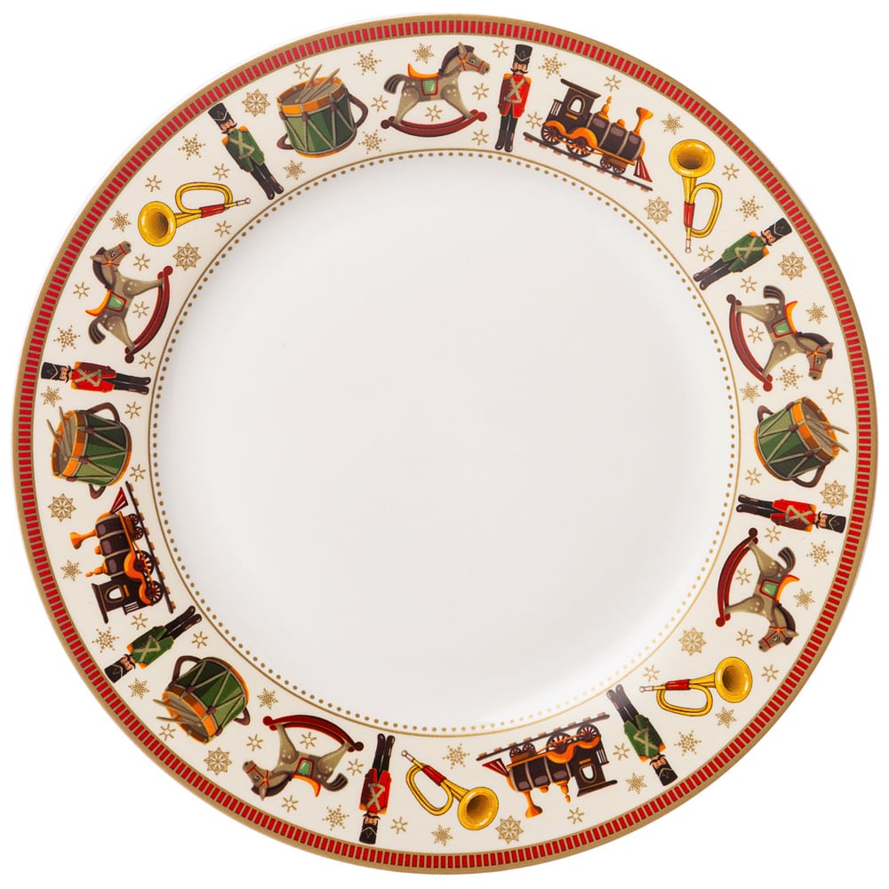 Изображение товара Тарелка закусочная Lefard ЩЕЛКУНЧИК 20.5 см для праздничного стола