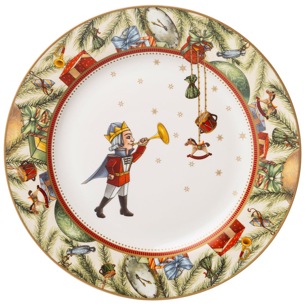 Изображение товара Тарелка закусочная Lefard ЩЕЛКУНЧИК 20.5 см