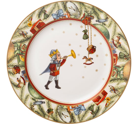 Изображение товара Тарелка закусочная Lefard ЩЕЛКУНЧИК 20.5 см 85-1921