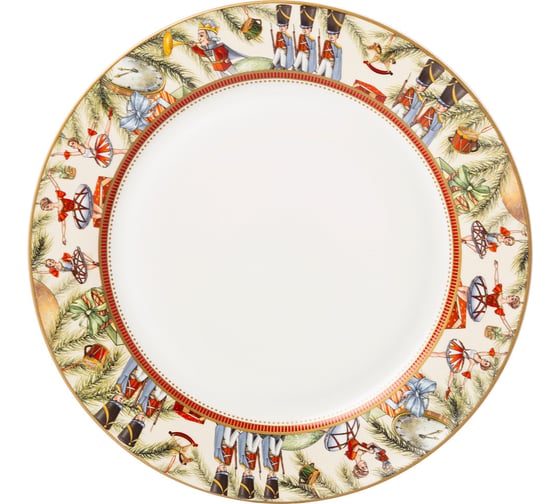 Изображение товара Тарелка обеденная Lefard ЩЕЛКУНЧИК 27 см 85-1919