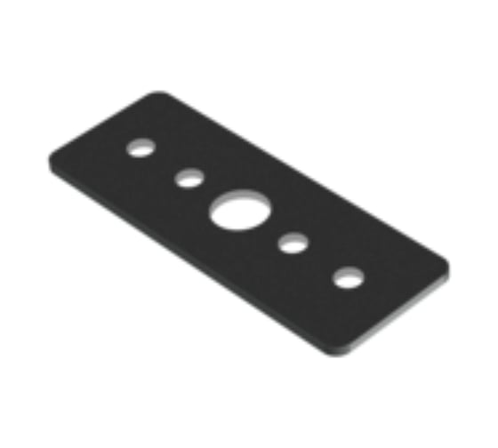 Изображение товара Соединитель механический для шинопроводов для магнитной системы VARTON Galakti 50x22x1 мм черный V4-R7-09.RG23.TRK-0003