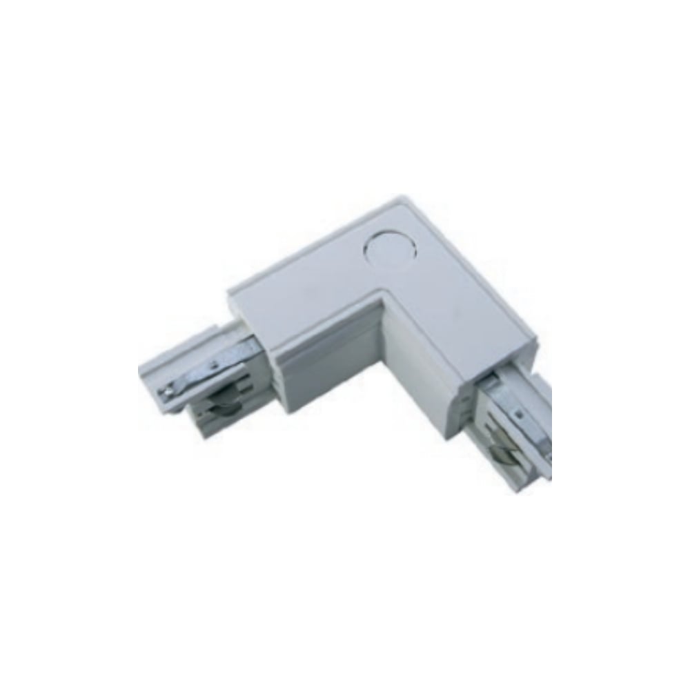 Изображение товара Внешний L-образный соединитель VARTON белый для электромонтажа