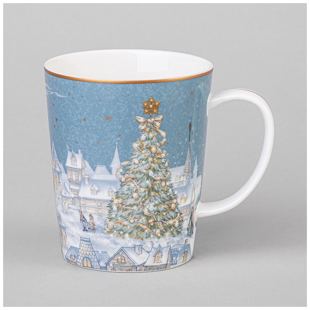 Изображение товара Кружка Lefard СНЕЖНАЯ КОРОЛЕВА 400 мл фарфорновый дизайн для подарка