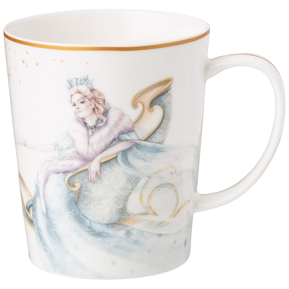 Изображение товара Кружка Lefard Снежная Королева, 400 мл, фарфор, новогодний дизайн