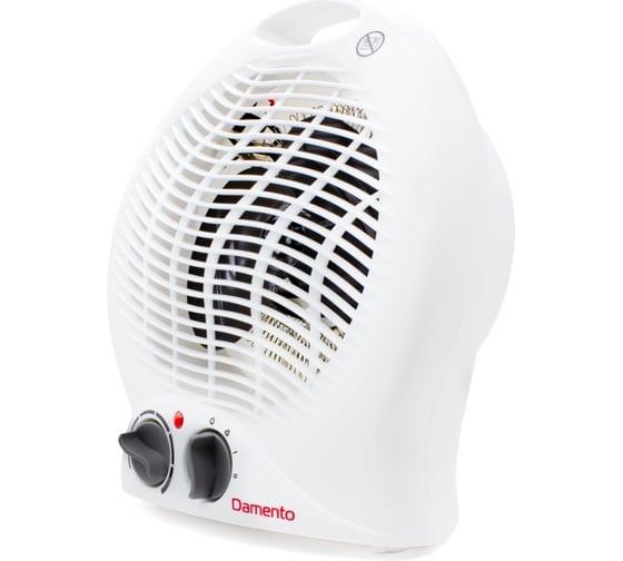 Изображение товара Тепловентилятор Damento TE-01, мощность 2000 Вт, нагрев. эл. спираль, 3 реж.работы (1/8) 013459