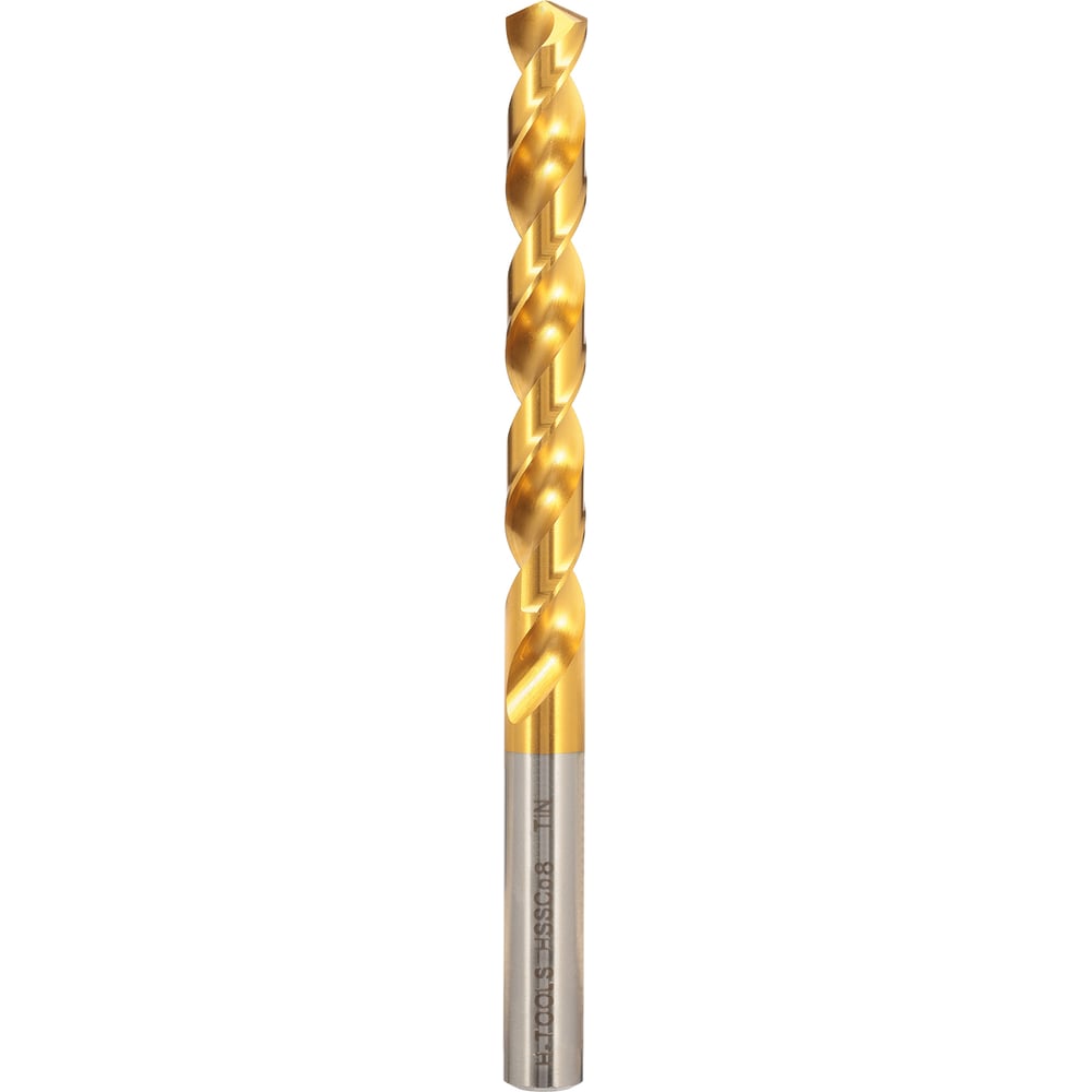 Изображение товара Сверло по металлу H-Tools 3.5x70/39мм DIN338 h8 HSSE-Co8 TiN