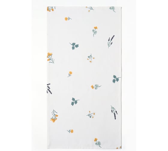 Изображение товара Полотенце Этель Полевые цветочки 40x70 см, рогожка 176 г/кв.м, 100% хлопок 10783206