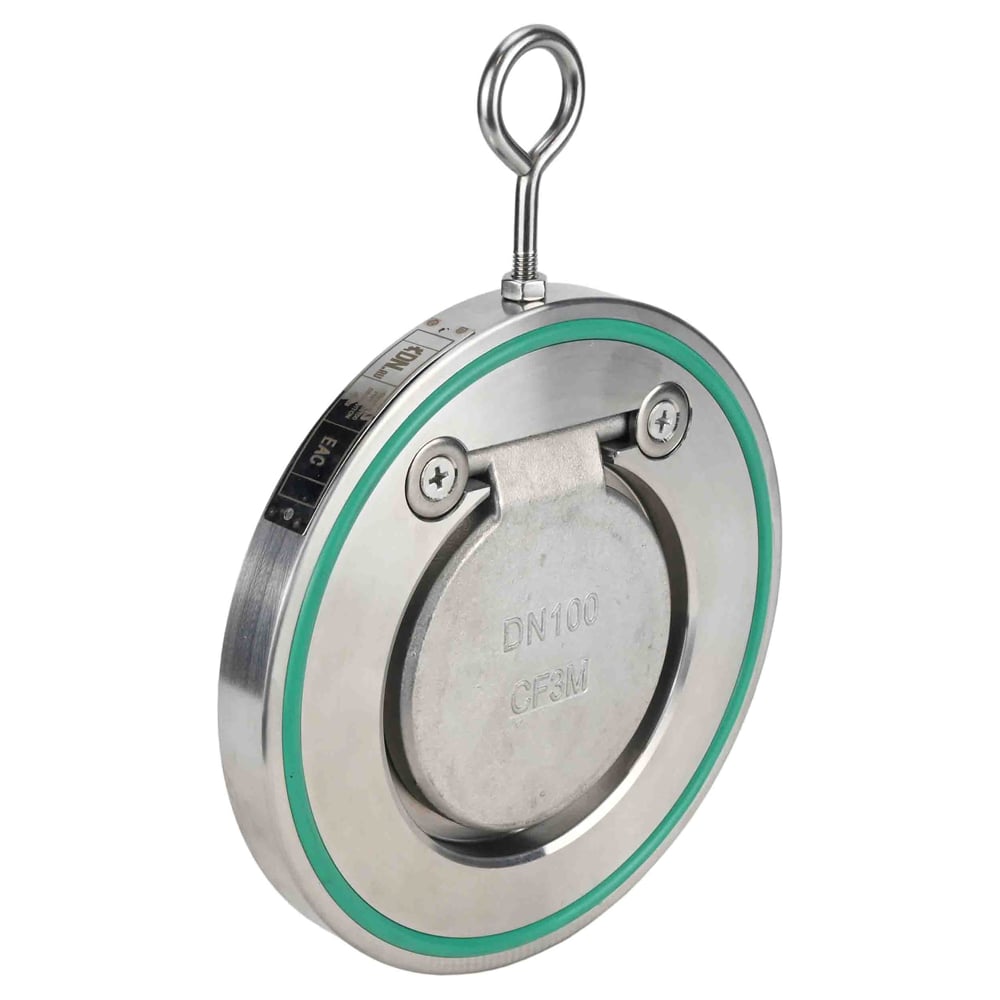 Изображение товара Клапан обратный DN.ru 316-316-VITON-Fb Ду125 нержавеющая сталь 170°C профессиоанльный