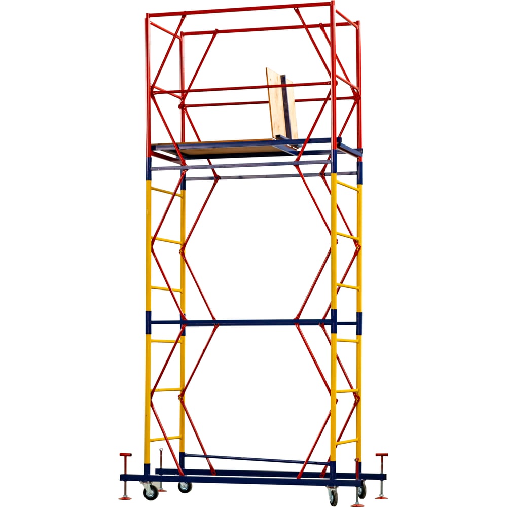 Изображение товара Вышка промышленная ВПР 0,7х2 м, высота 6,4 м, сталь фанера