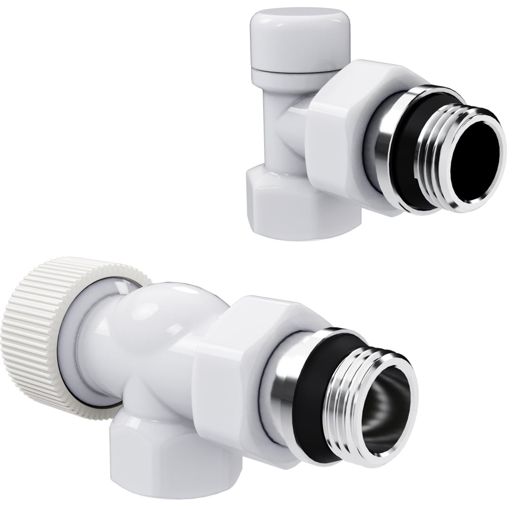 Изображение товара Набор термостатический осевой Royal Thermo Design 1/2М30x1.5 белый