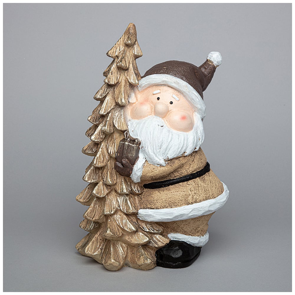 Изображение товара Фигурка Lefard Дед Мороз с елкой 17x12,2x25,5 см праздничный декор