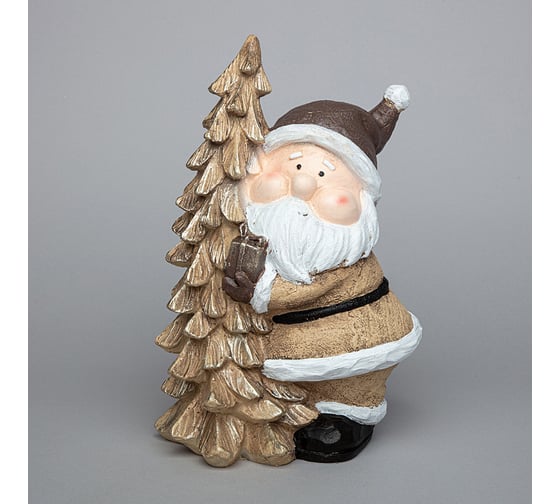 Изображение товара Фигурка Lefard ДЕД МОРОЗ С ЕЛКОЙ 17x12,2x25,5 см 248-174
