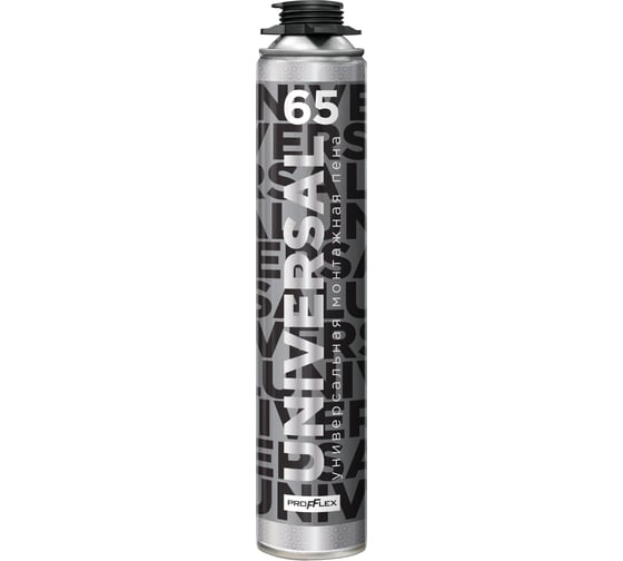 Изображение товара Пена монтажная PROFFLEX UNIVERSAL 65 всесезонная NEW 01635
