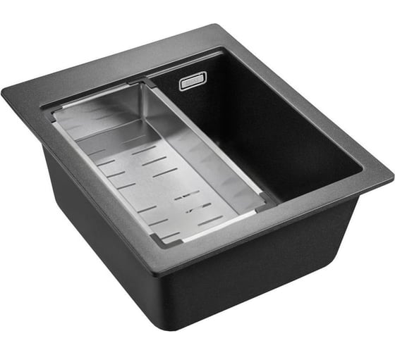 Изображение товара Гранитная мойка EMAR EMQ-1420.Q Морион