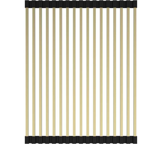 Изображение товара Ролл-мат LEMARK универсальный, для моек из нержавеющей стали с глубиной чаши до 420 мм, светлое золото 9958168