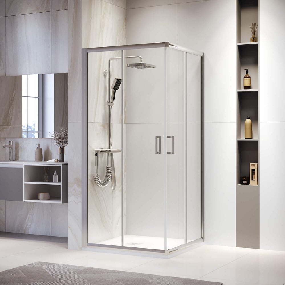 Изображение товара Душевой уголок RGW 100х100х195 см серия Passage прозрачное стекло