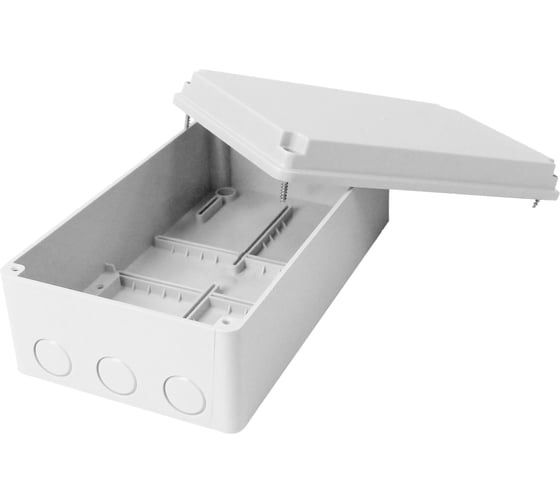 Изображение товара /KP-2312 Распределительная коробка без отверстий с крышкой стандартной высоты IP54 130x230x85мм KLR 0202312