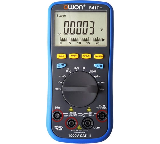 Изображение товара Цифровой мультиметр OWON B41T+ OW103