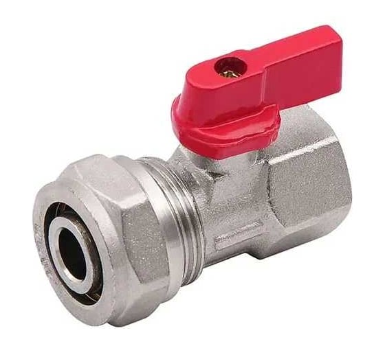 Изображение товара Шаровой кран SMT 1/2"Fх20, для м/п трубы, бабочка 2020N0420