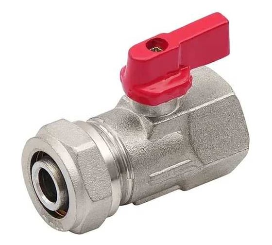 Изображение товара Шаровой кран SMT 3/4"Fх20, для м/п трубы, (бабочка) 2020N0520