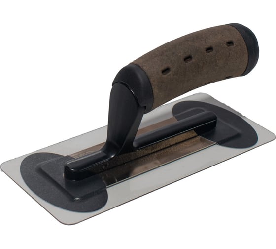 Изображение товара Гладилка Olejnik из поликарбоната венецианская 200х80х1мм ручка кожа vintage 1262200086-MPLS-1 57129