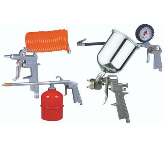 Изображение товара Набор краскораспылителя с верхним алюминиевым бачком MOS-DISTAR (соп.1.5) MS-NPMVB15