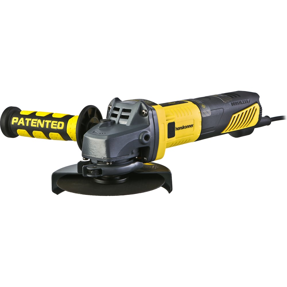 Изображение товара Профессиональная болгарка Hanskonner HAG16125BE 125 мм бесщеточный мотор