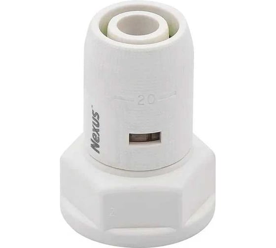 Изображение товара Прямой переходник SMT SharkBite NEXUS S20х1/2F цанга-внутренняя резьба SN012012FB