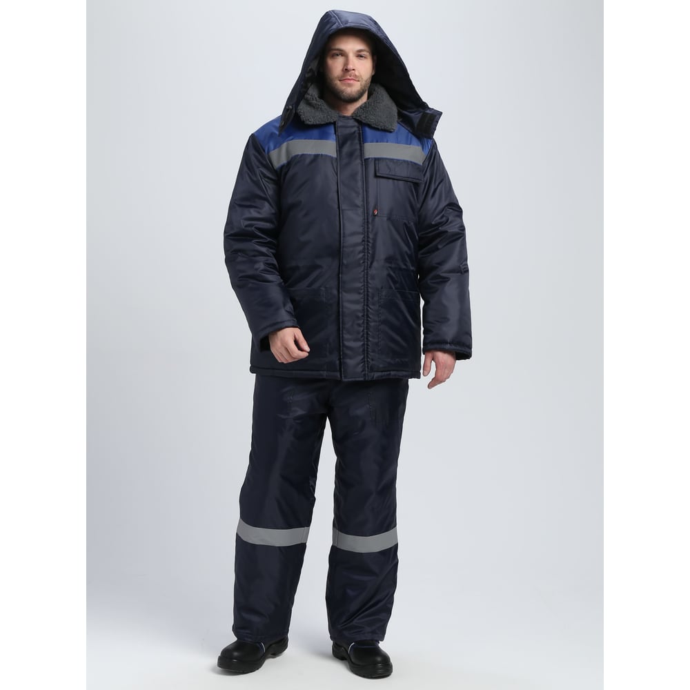 Изображение товара Зимняя куртка ФАКЕЛ 87491749 Бригада NEW Оксфорд темно-синий M