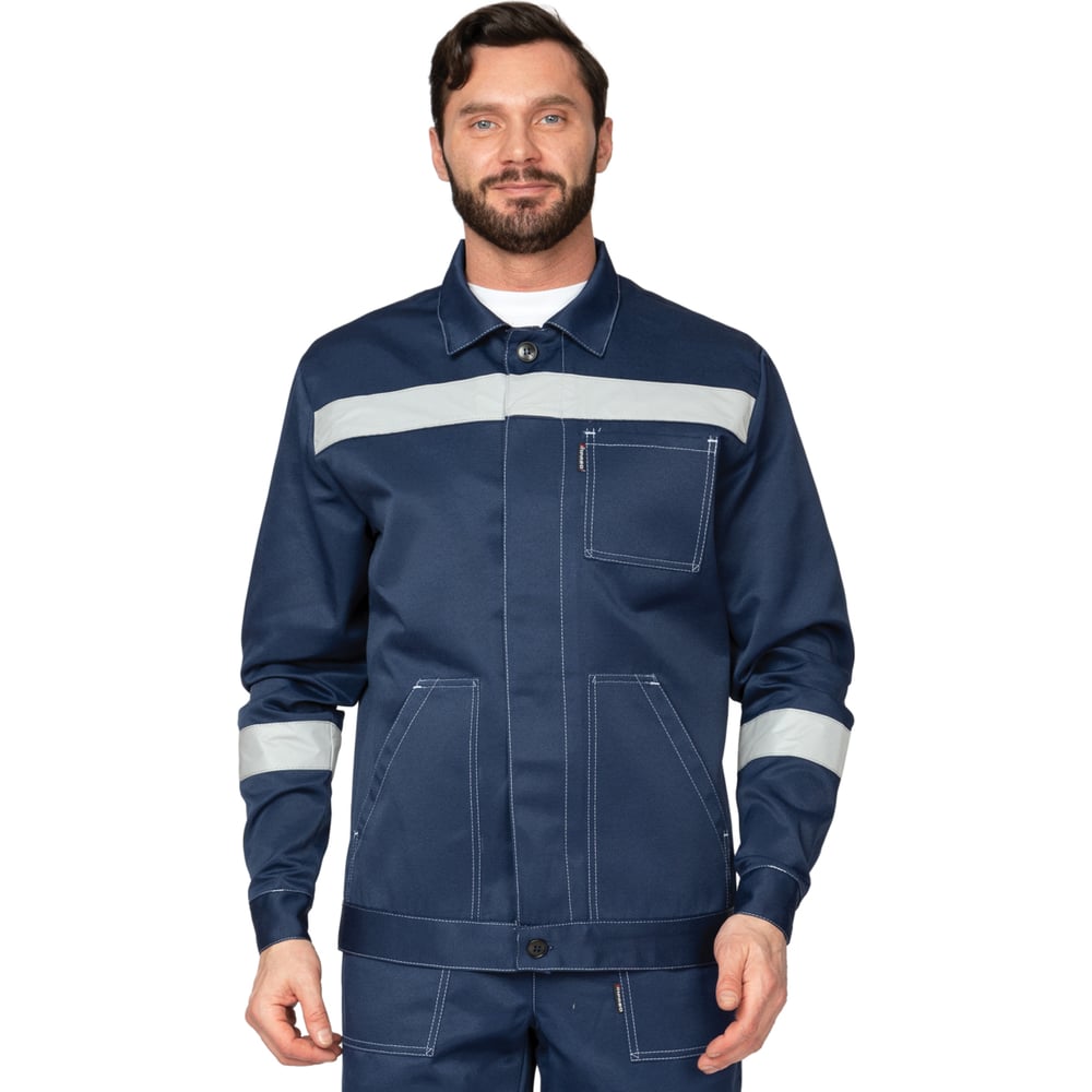 Изображение товара Мужская летняя куртка Прабо Пантеон СОП с синим цветом, размер 56-58