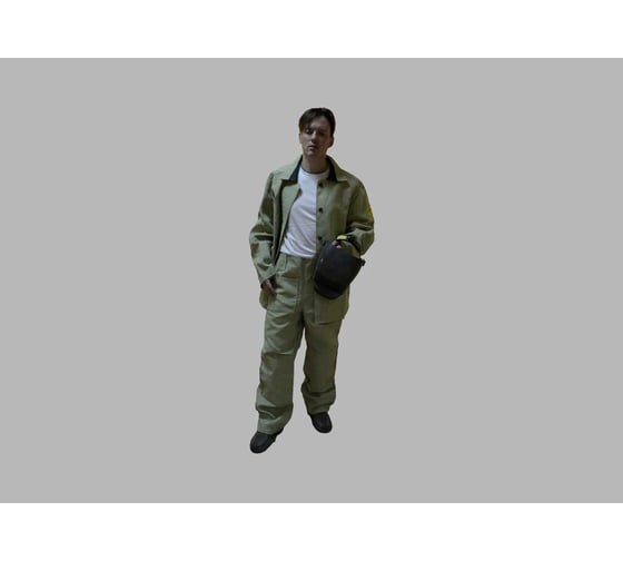 Изображение товара Костюм сварщика брезентовый ФАЕР РЕЗИСТ размер 60-62, рост 170-176 БП-00000175