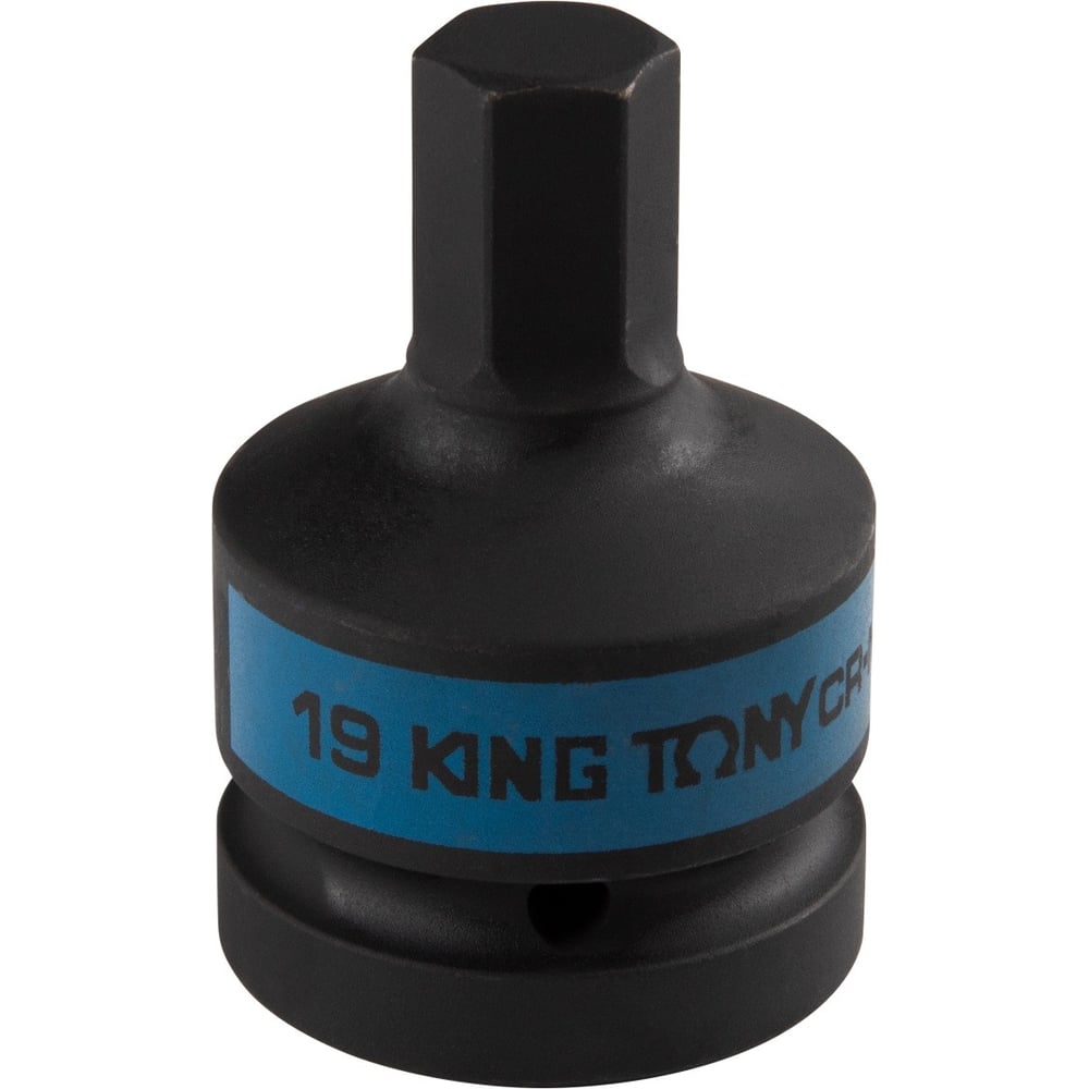 Изображение товара Бита ударная торцевая KING TONY 1 дюйм HEX 19 мм CrMo ударная