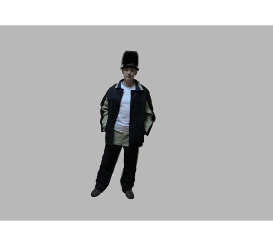 Изображение товара Костюм сварщика комбинированный ФАЕР РЕЗИСТ со спилком 2,6 размер 52-54, рост 170-176 БП-00000269