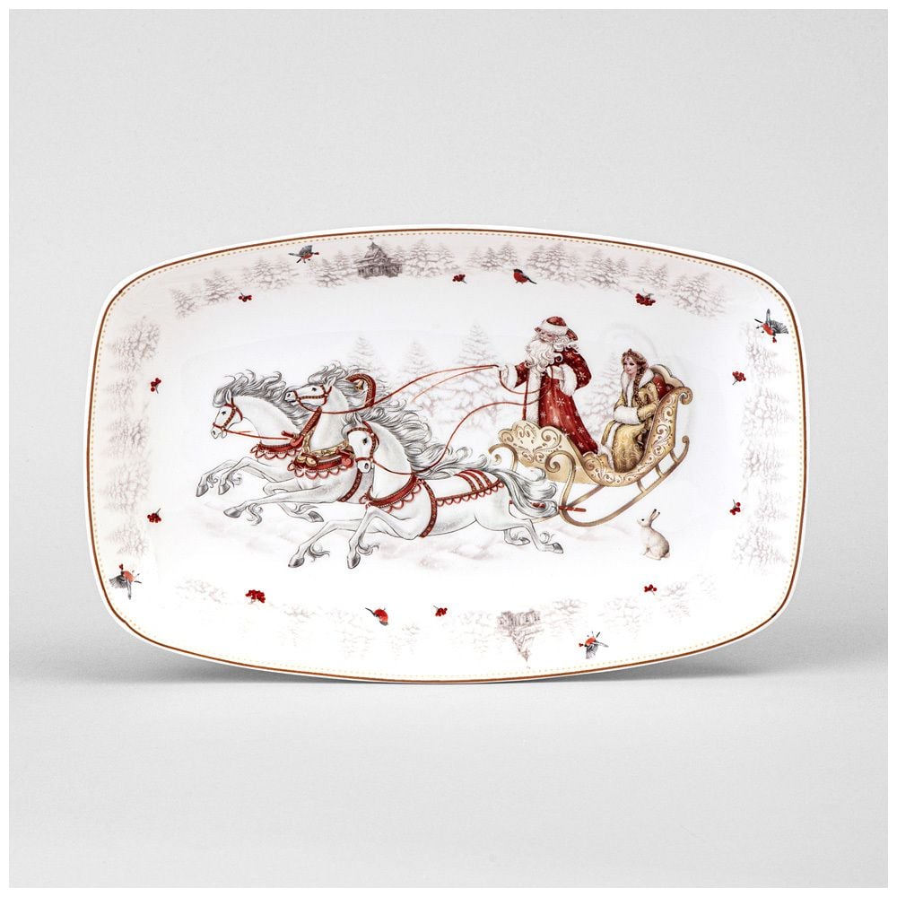 Изображение товара Блюдо Lefard МОРОЗКО прямоугольное, 25x16x3 см 85-2046