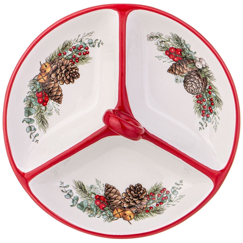 Изображение товара Менажница Agness CELEBRATION 4 секция, 22x7.7 см 358-2259