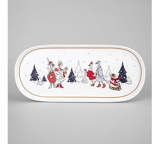 Изображение товара Блюдо Lefard ОВАЛЬНОЕ FAMILY CHRISTMAS 34 см 425-133