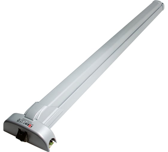 Изображение товара Механизм антипаник клавишный Doorlock PD900FR-PUSH 1170 мм, серебристый MG, накладной с защелкой, для противопожарных и наружных дверей 77220