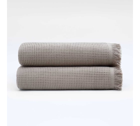 Изображение товара Вафельные полотенца Guten Morgen Валласон, латте, 70x140 см, 2 шт. НПВВ-СсК-70-140-2